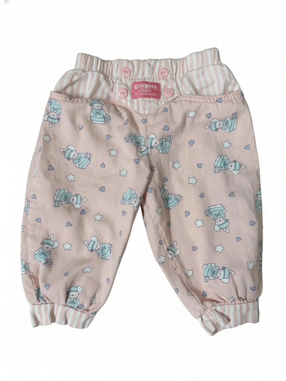 Vintage OshKosh B’Gosh Beach Bunny Pants 18M